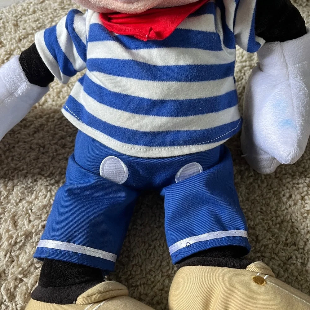 Disney Parks Mickey Mouse Sailor Stuffed Animal